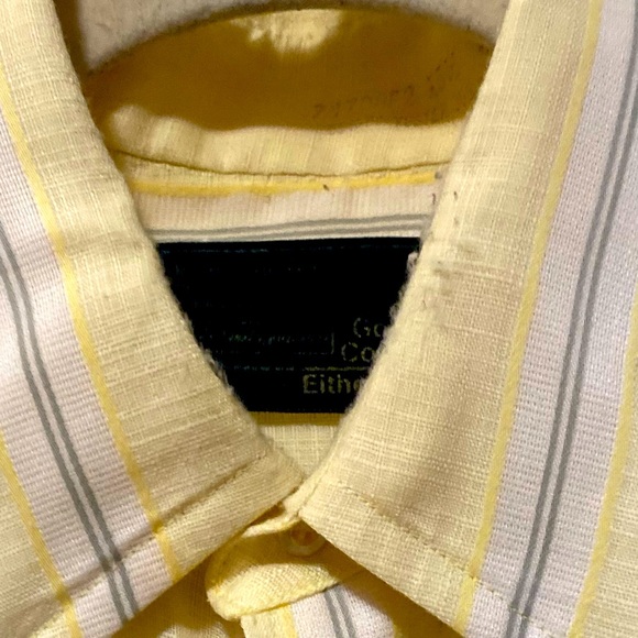 Vintage Striped Sears The Men’s Store Short Sleeve Shirt - Picture 5 of 8